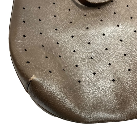 Madewell Chocolate Brown The Transport Crossbody Bag: Geo Holepunch Edition - Picture 7 of 15